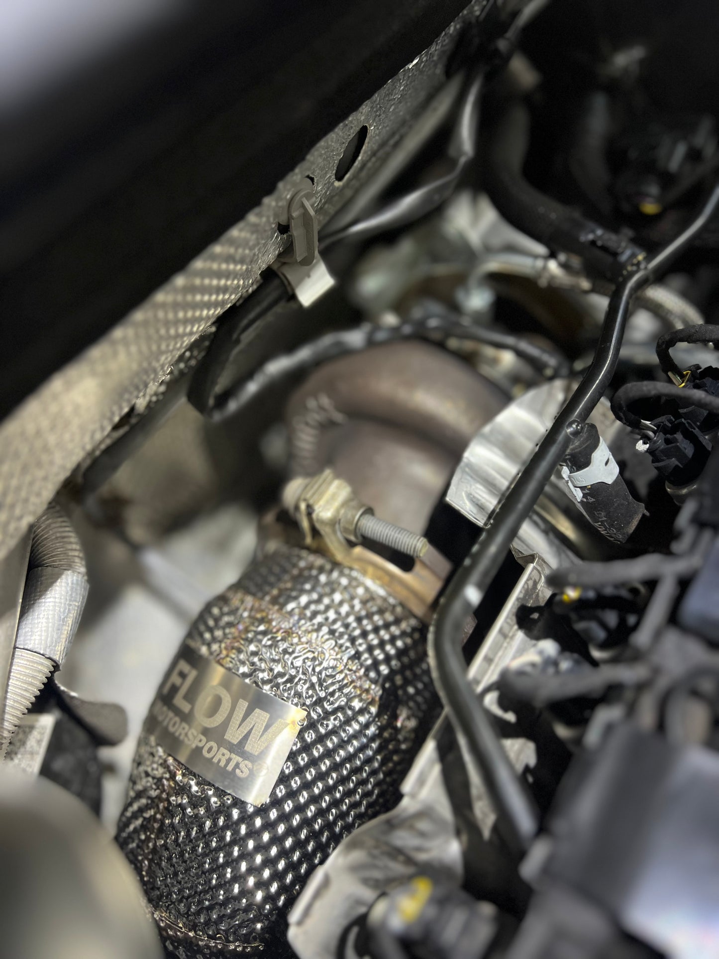 FLOW 4" AWD RACE DOWNPIPE - VW MK7 & 7.5 GOLF R