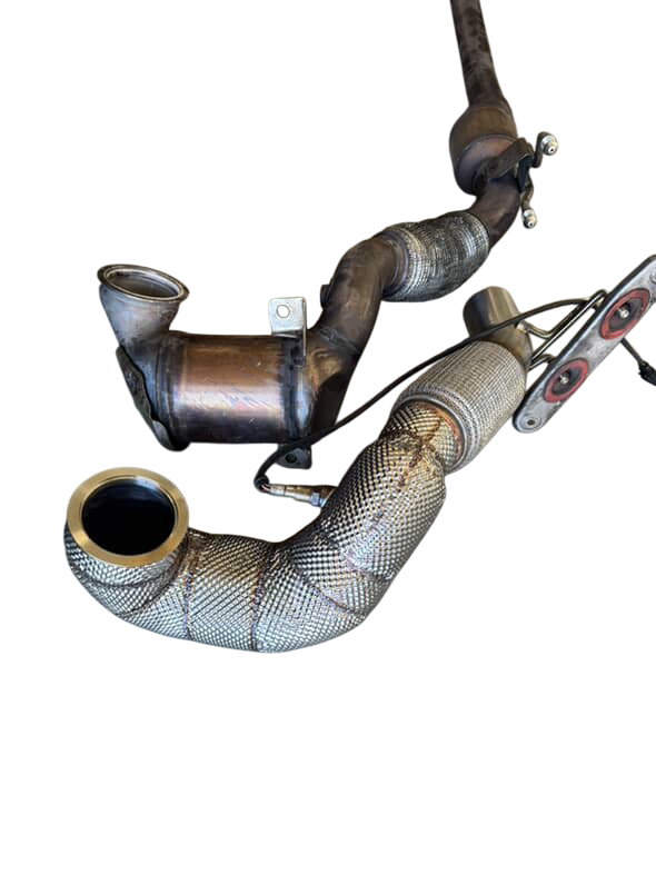 FLOW 4" AWD RACE DOWNPIPE - VW MK7 & 7.5 GOLF R