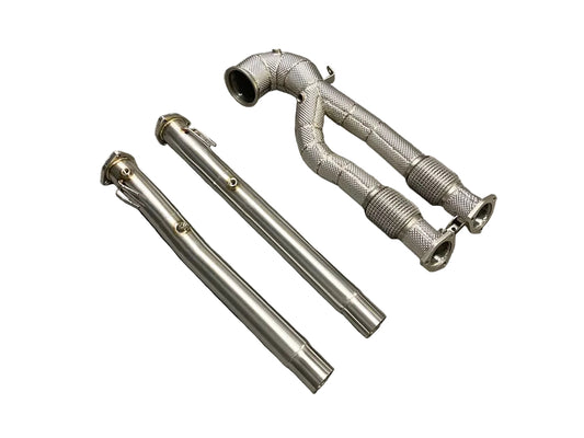 FLOW AUDI 8Y/8V/8S RS3/TTRS Performance Downpipe Kit