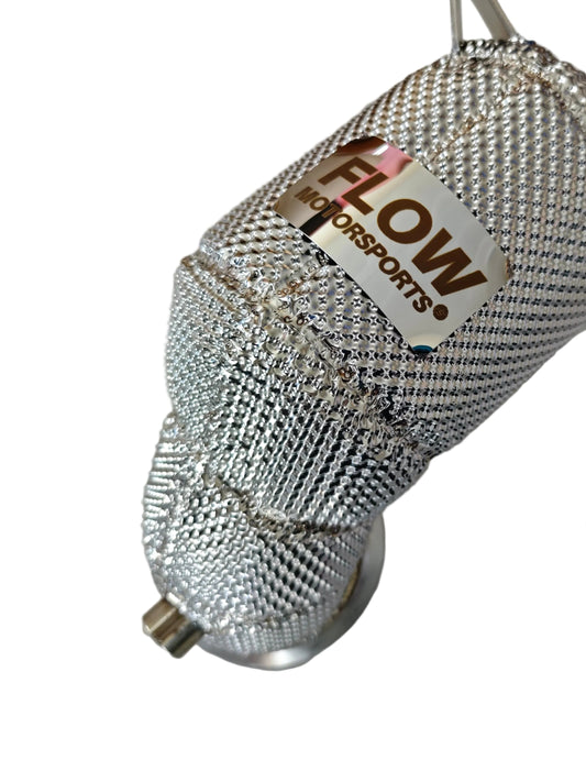 FLOW 3.5' Race Downpipe MK8 Golf R / 8Y S3