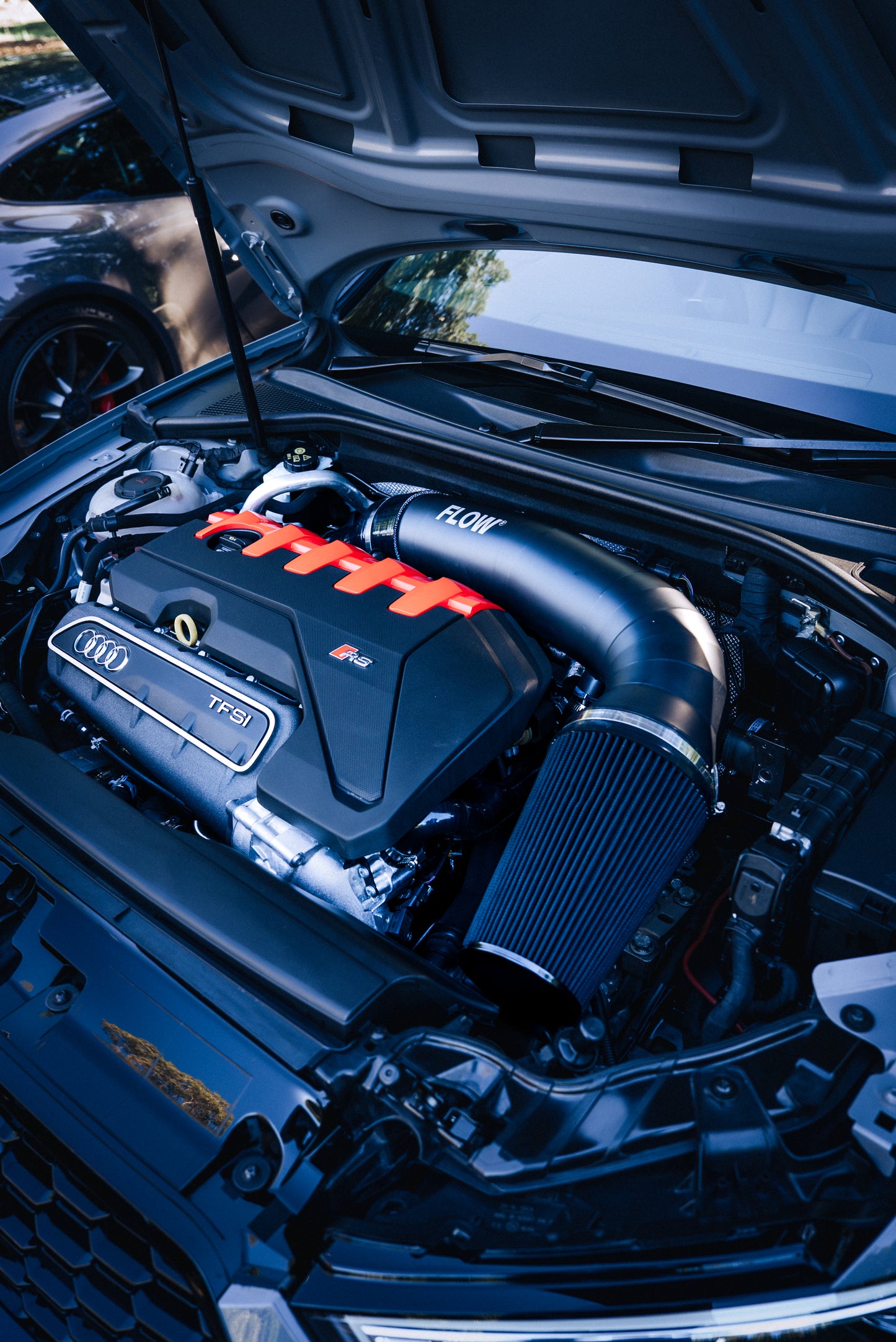 FLOW 5” Titanium RS3 Intake System – Audi RS3 8V / 8Y
