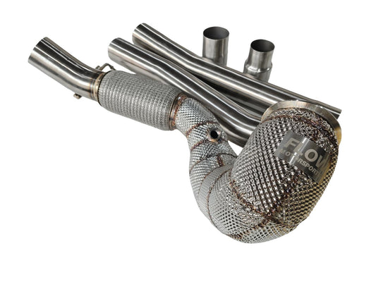 FLOW 4" AWD RACE DOWNPIPE - VW MK7 & 7.5 GOLF R