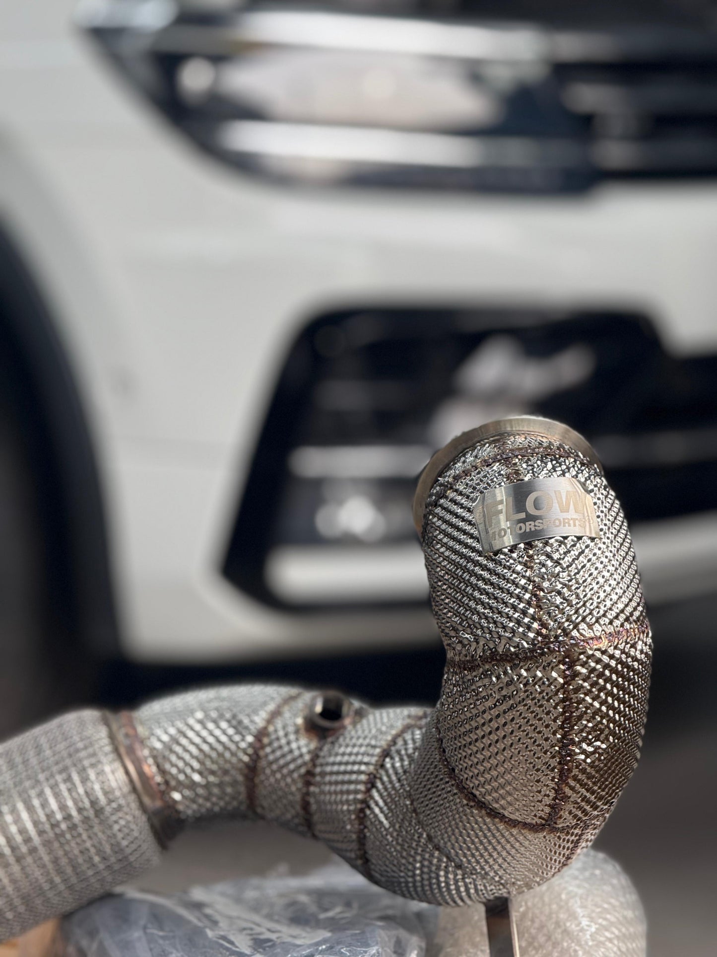 FLOW 4" AWD CATTED DOWNPIPE - VW MK7 & 7.5 GOLF R
