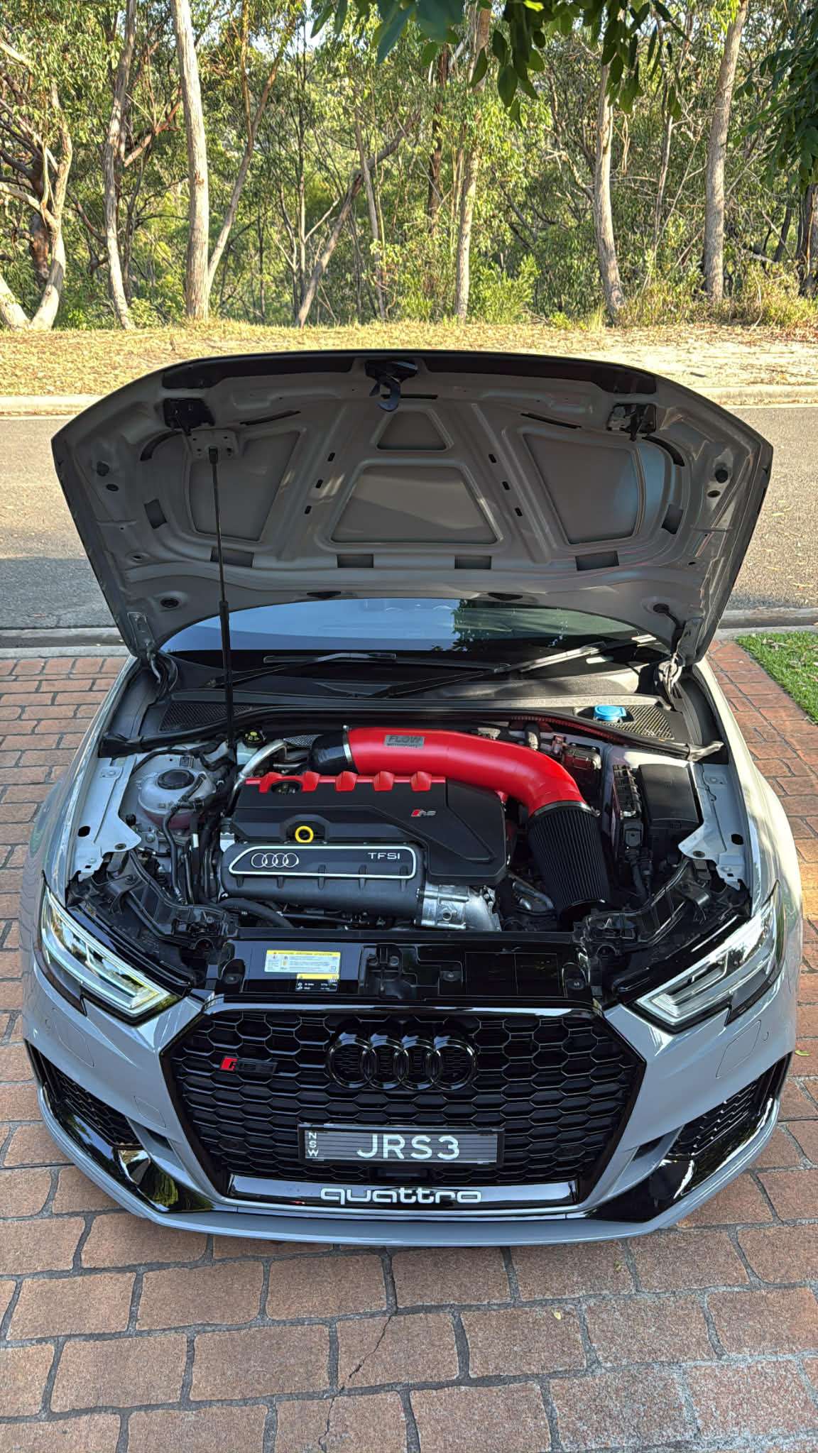 FLOW 5” Titanium RS3 Intake System – Audi RS3 8V / 8Y